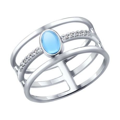 Фаланговое кольцо из серебра