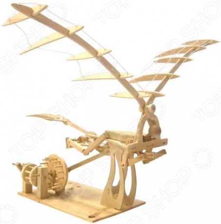 Конструктор деревянный Bradex «Орнитоптер. Леонардо Да Винчи»