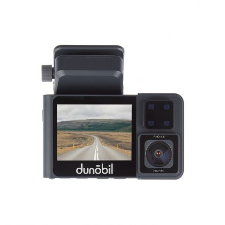 Видеорегистратор с двумя камерами Dunobil Vis Duo(ИК подсветка) (+ Разветвитель в подарок!)