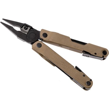 Мультитул Leatherman Rebar Coyote 832406 с нейлоновым чехлом (+ Салфетки из микрофибры для любых задач в подарок!)