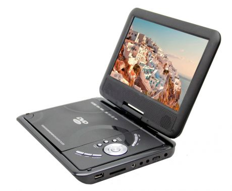 Портативный DVD плеер с цифровым тюнером DVB-T2 LS-918T 10 дюймов (+ Разветвитель в подарок!)