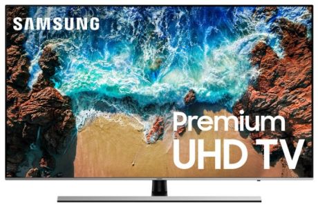 Телевизор Samsung UE65NU8000UXRU серебристый