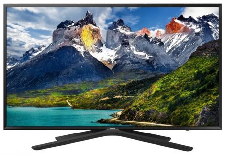 Телевизор Samsung UE43N5500AUXRU черный/FULL HD/100Hz/DVB-T2/DVB-C/DVB-S2/USB/WiFi/Smart TV
