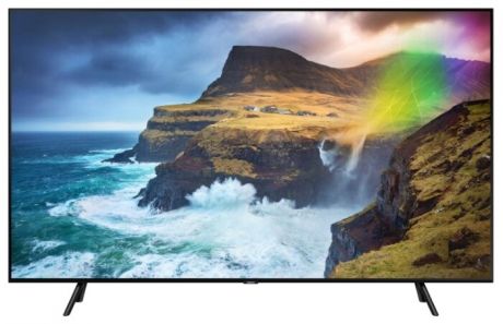 Телевизор Samsung QE55Q70R, QLED, черный