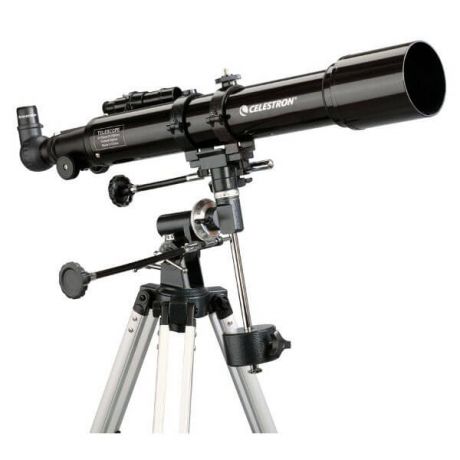 Телескоп Celestron PowerSeeker 70 EQ (+ Книга знаний «Космос. Непустая пустота» в подарок!)