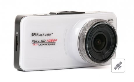 Автомобильный видеорегистратор Blackview Z1 GPS White (+ Разветвитель в подарок!)