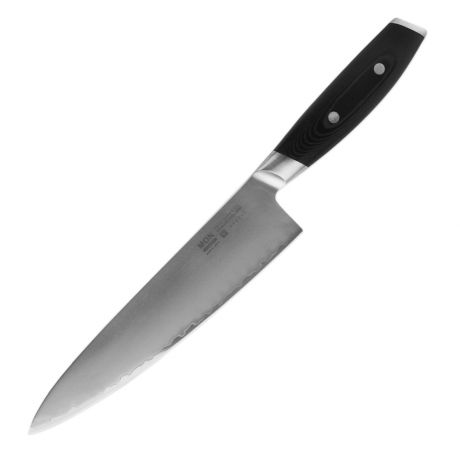 Нож кухонный поварской 20 см, сталь VG-10 в обкладке из нержавеющей стали, серия Mon, YA36300, YAXELL, Япония