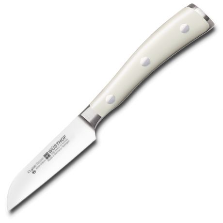 Нож для чистки и нарезки овощей 8 см, серия Ikon Cream White, WUESTHOF, 4006-0 WUS, Золинген, Германия