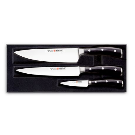 Набор ножей 3 предмета, серия Classic Ikon, WUESTHOF, 9601 WUS, Золинген, Германия