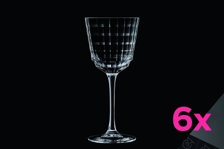 Набор из 6-ти бокалов для вина 350мл IROKO Cristal d’Arques