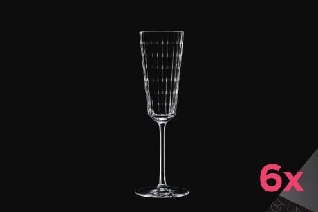 Набор из 6-ти бокалов для шампанского 170мл IROKO Cristal d’Arques