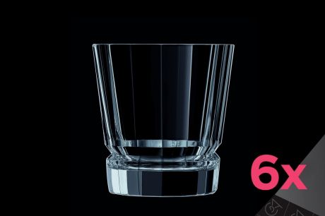 Набор низких стаканов 320мл (6шт) MACASSAR Cristal d’Arques