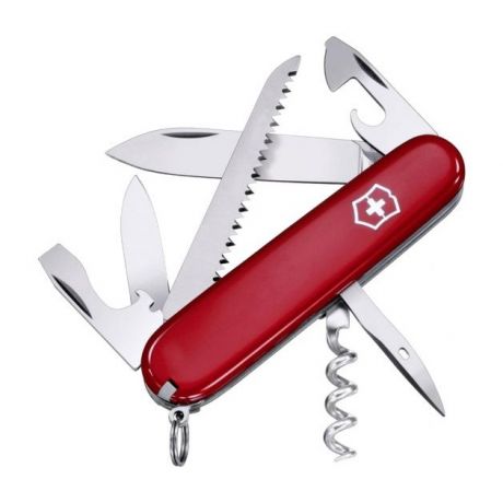 Нож Victorinox перочинный Victorinox Camper красный 91ММ