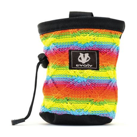 Мешочек Evolv для магнезии Knit Chalk Bag желтый