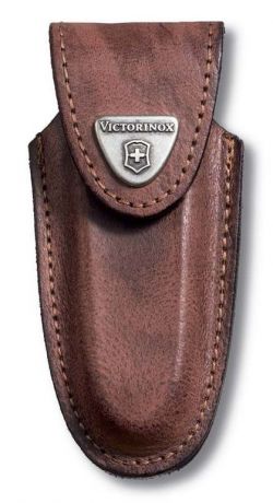 Чехол Victorinox из натуральной кожи Victorinox Leather Belt Pouch коричневый