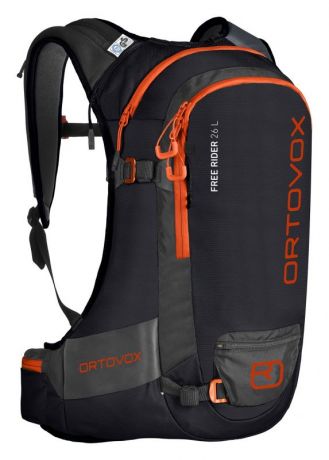 Рюкзак с Ortovox защитой спины Ortovox Free Rider 26 L черный 26Л