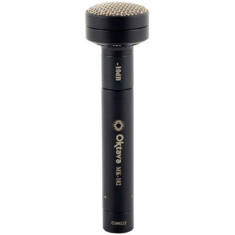 Студийный микрофон Октава МК-102 Matte Black (в картонной коробке)