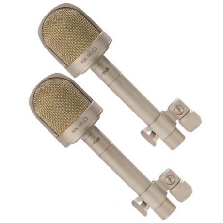 Студийный микрофон Октава МК-101 Matte Nickel (стереопара, в картонной коробке)