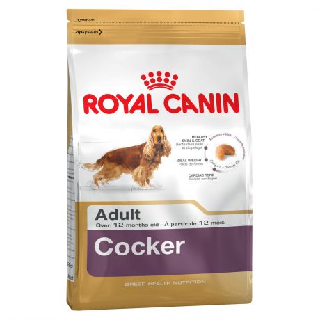 Корм для собак ROYAL CANIN Cocker 25 для породы Кокер-спаниель сух. 3кг