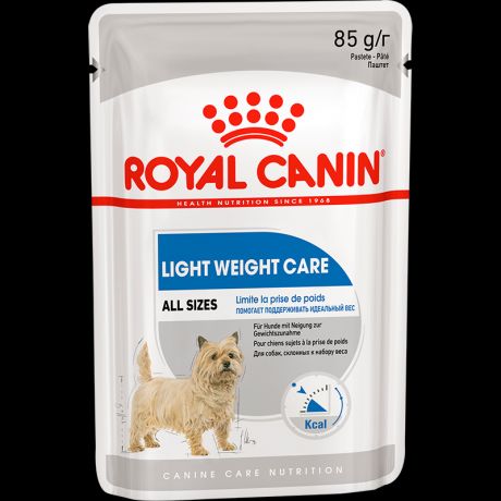 Корм для собак ROYAL CANIN Light Weight Care для склонных к избыточному весу паштет пауч 85г