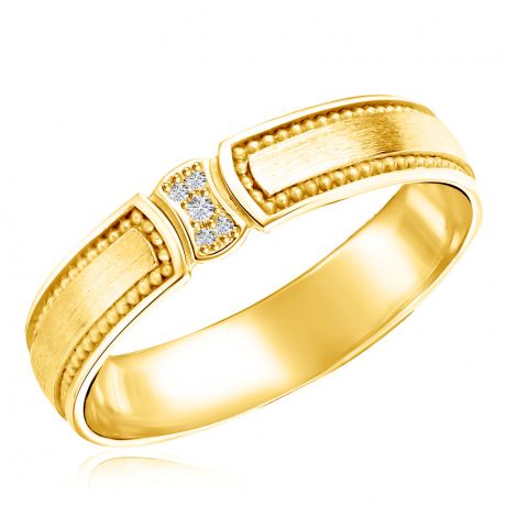 Кольцо обручальное из золота 01О630335
