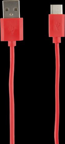 Кабель Red Line USB – USB Type-C 1m Red
