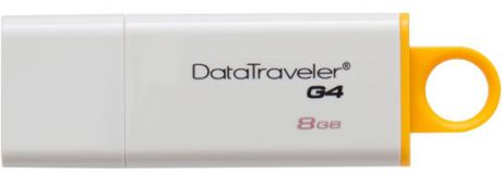 USB-накопитель Kingston DataTraveler G4 8GB Yellow