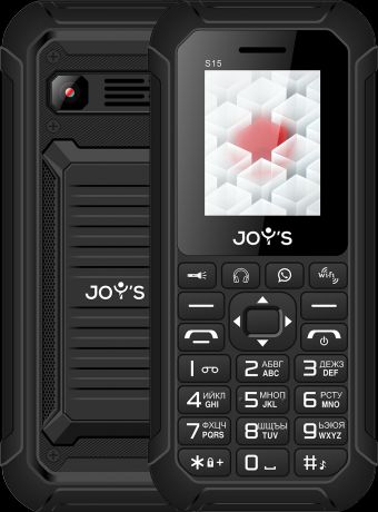 Кнопочный телефон Joy's S15 4GB Black