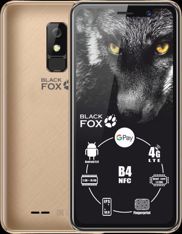Смартфон Black Fox BMM 543S 16GB Gold