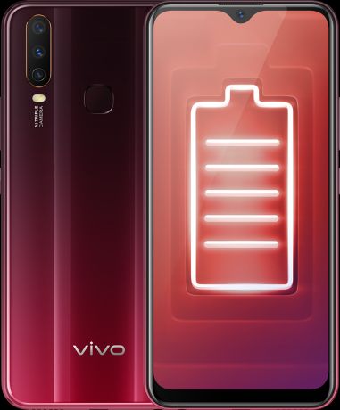 Смартфон Vivo Y12 64GB Burgundy Red