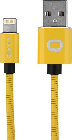 Кабель Qumo USB to Apple Lightning 1m Yellow