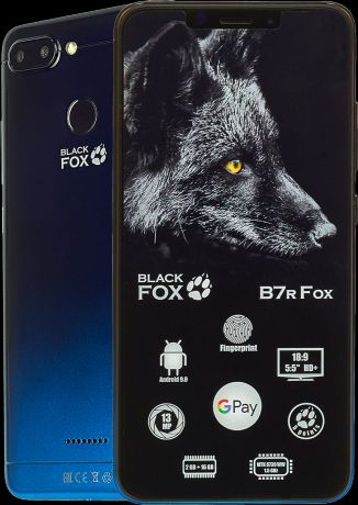 Смартфон Black Fox B7r Fox 16GB Blue