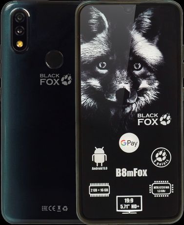 Смартфон Black Fox B8m Fox 16GB Black