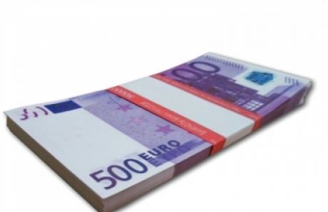 Сувенир Печатная продукция Сувенирные деньги "500 евро"