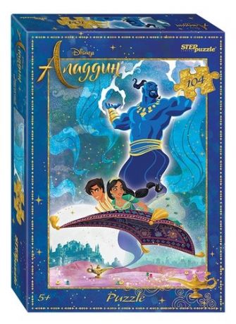 Пазл Step puzzle/Степ Пазл Мозаика puzzle 104эл. Аладдин (Disney) 82183