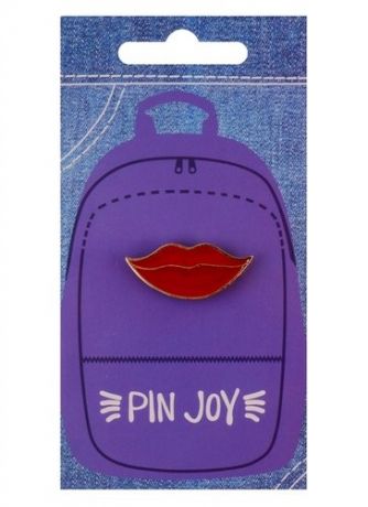 Значок Pin Joy Губы (металл) (12-08599-005)