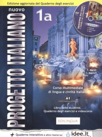 Marin T. Nuovo Progetto italiano 1a NEd (Libro+Quaderno)+CD+DVD