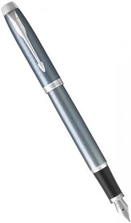 Ручка перьевая Паркер, Parker IM Core F321 (1931648) Light Blue Grey CT F сталь нержавеющая подар.кор.