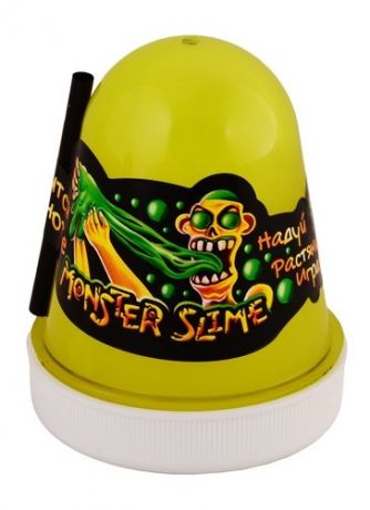 Слайм MonsterS Slime - Светится в темноте 130гр. Желтый