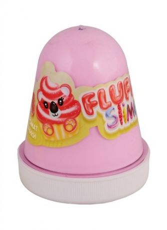 Игрушка, Слайм Monsters Slime Fluffy Розовый Клубника FL011