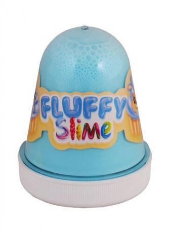 Игрушка, Слайм Monsters Slime Fluffy Голубой Бабл-гам FL005