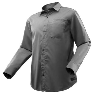 Рубашка С Длинными Рукавами Для Путешествий Модульная Мужская Travel 500 Modul