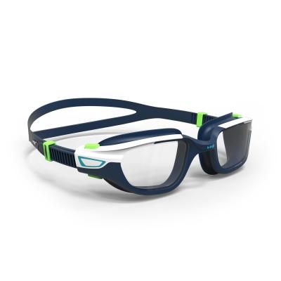 Очки Для Плавания С Прозрачными Линзами Сине-зеленые 500 Spirit, Размер L