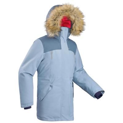 Куртка Для Зимних Походов Утепленная Водонепр. Для Девочек 7–15 Лет Sh500 U-warm