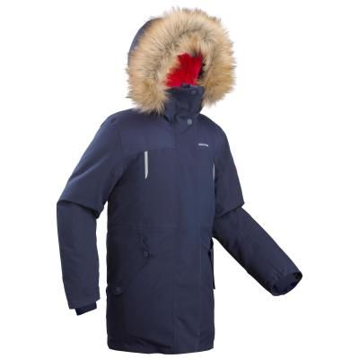 Куртка Для Зимних Походов Утепленная Водонепр. Для Девочек 7–15 Лет Sh500 U-warm