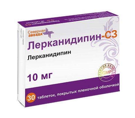 лерканидипин-сз 10 мг 30 табл