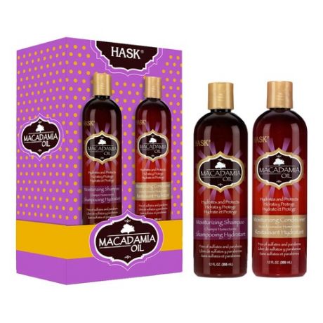 HASK Macadamia Oil Дуо-набор для увлажнения волос