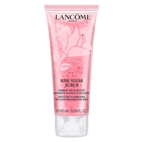 Lancome Rose Sugar Scrub Гоммаж-эксфолиант для лица c сахарными частицами и розовой водой