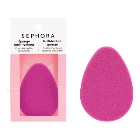 SEPHORA COLLECTION Розовый плоский мини-спонж для макияжа
