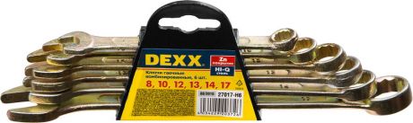 Набор ключей комбинированных DEXX Без серии 27017-H6